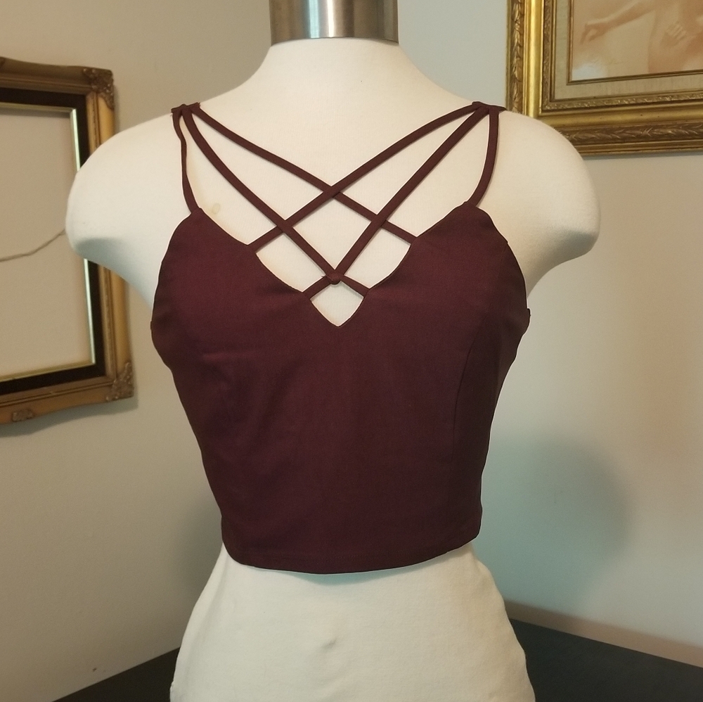 Crisscross Front CropTop